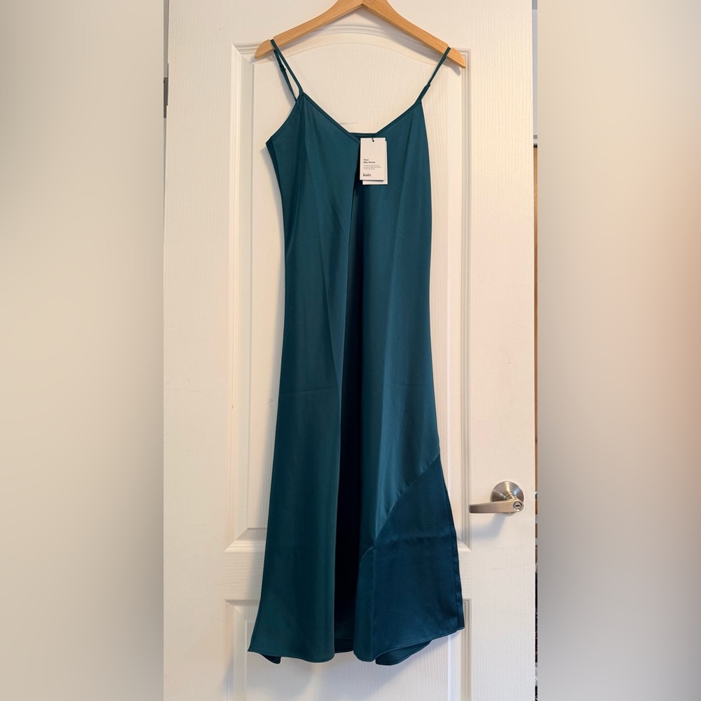 Knix X Birds Papaya Emerald Slip Dress